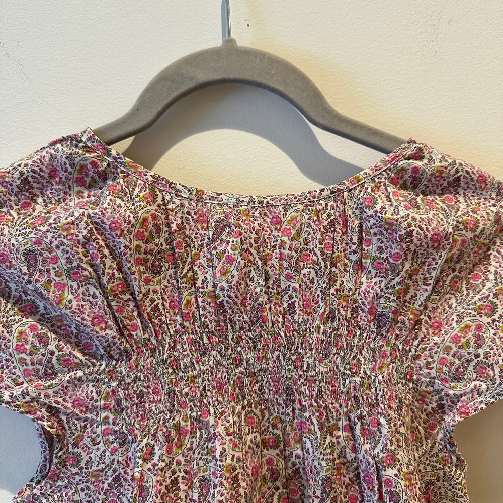 C de C Cap-Sleeve floral dress size 10 (girls) - Picture 3 of 6